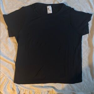 All in Motion Black Short Sleeve Tee